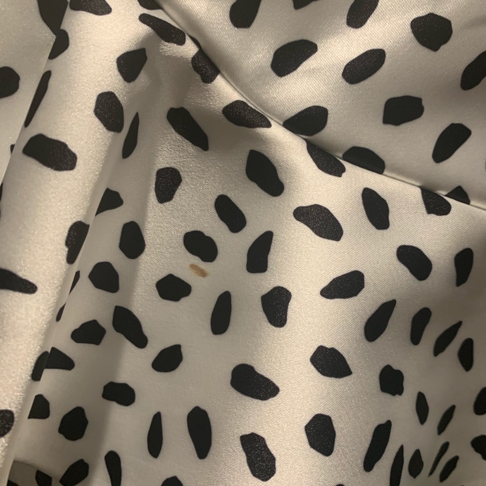 Self-Portrait Printed Flared Blouse - image 7